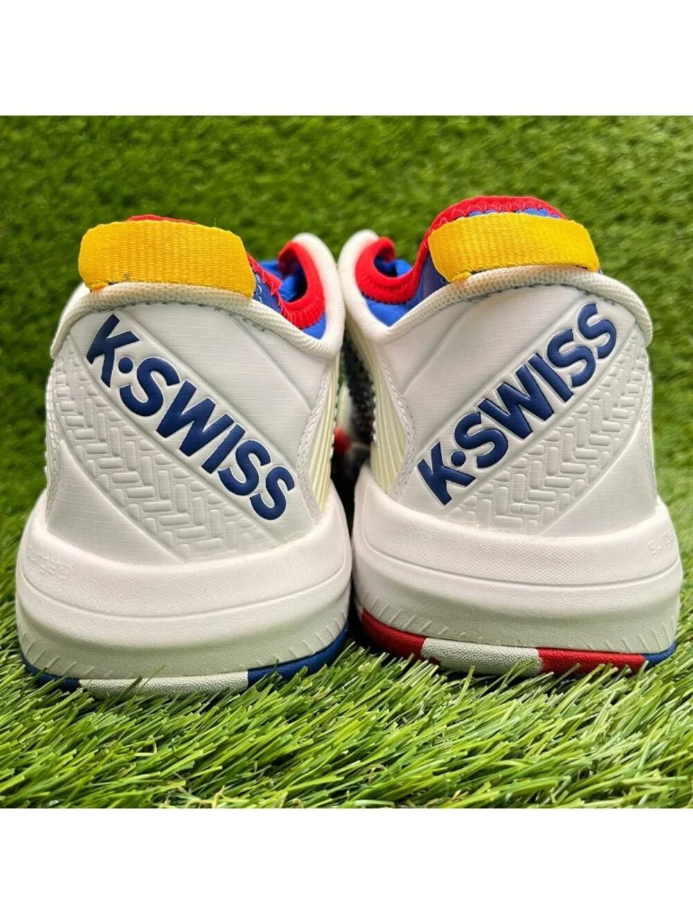 K-Swiss Hypercourt Supreme Mens Size 8.5 White Athletic Tennis Shoes Sneakers